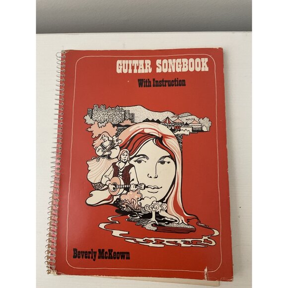 Guitar Songbook With Instruction By Beverly McKeown - Picture 1 of 3